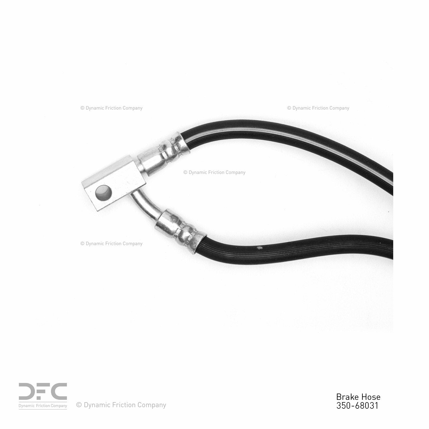 Dynamic Friction Company Brake Hydraulic Hose 350-68031