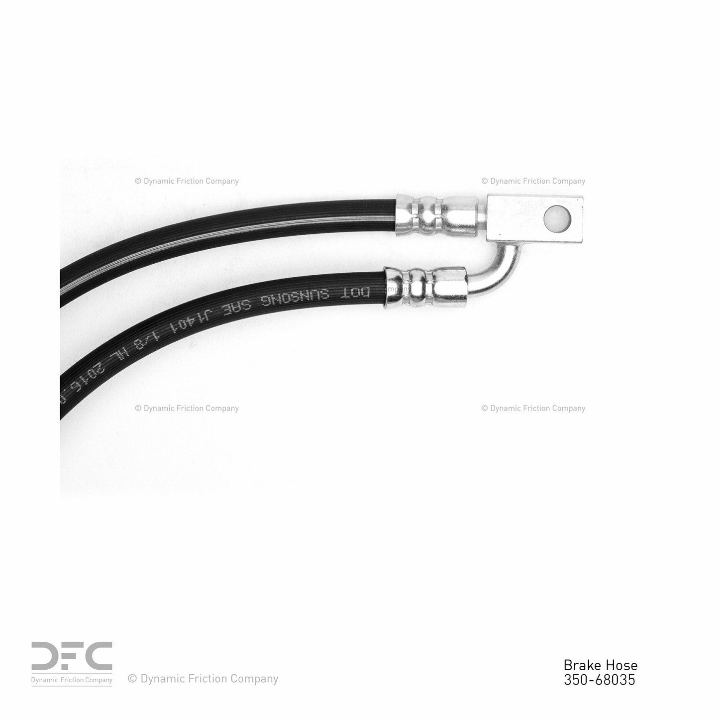 Dynamic Friction Company Brake Hydraulic Hose 350-68035