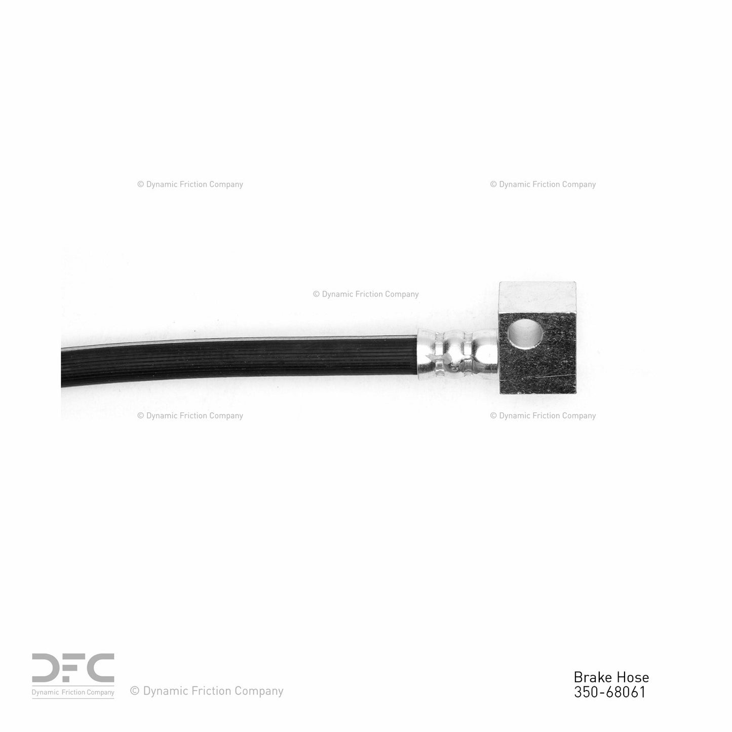 Dynamic Friction Company Brake Hydraulic Hose 350-68061