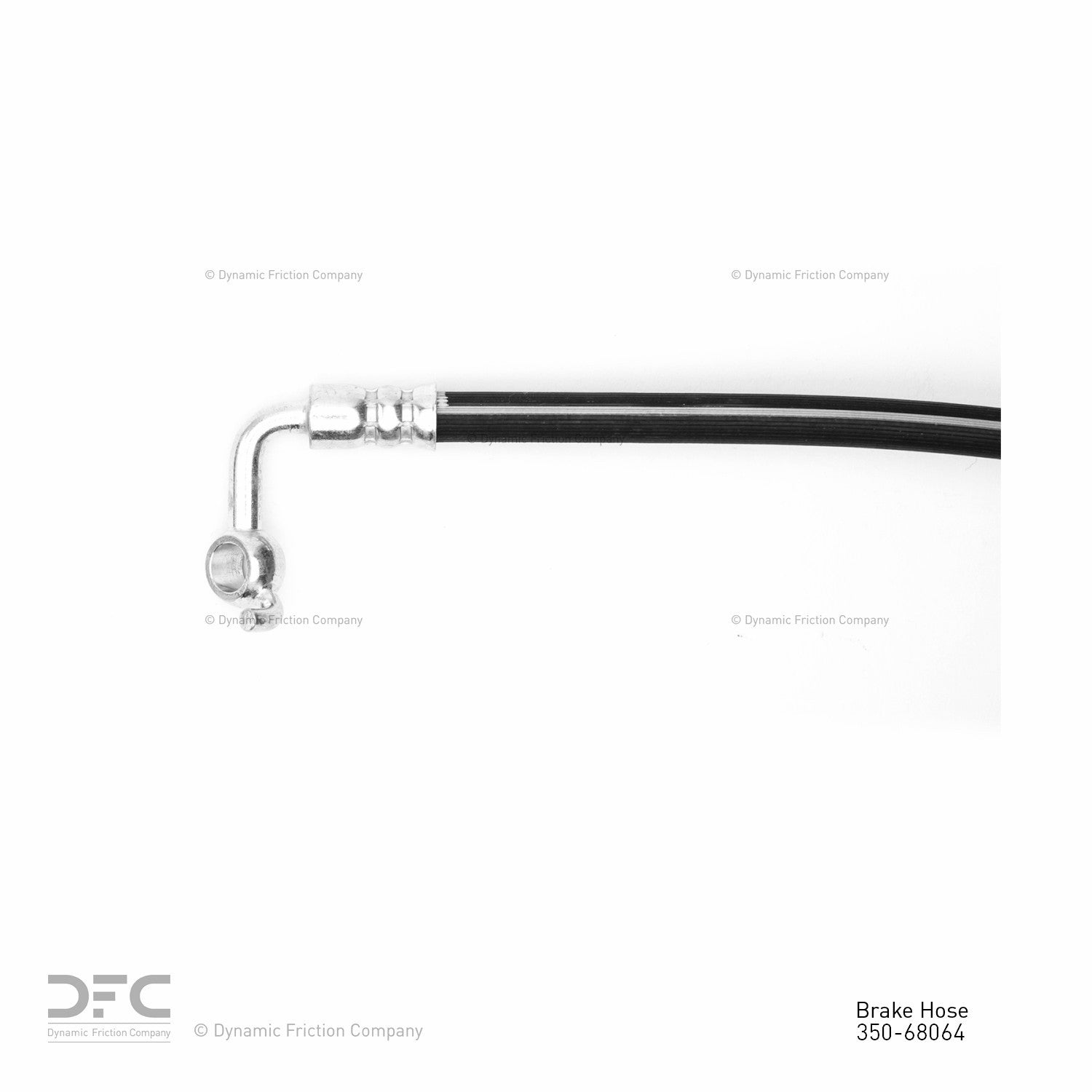 Dynamic Friction Company Brake Hydraulic Hose 350-68064