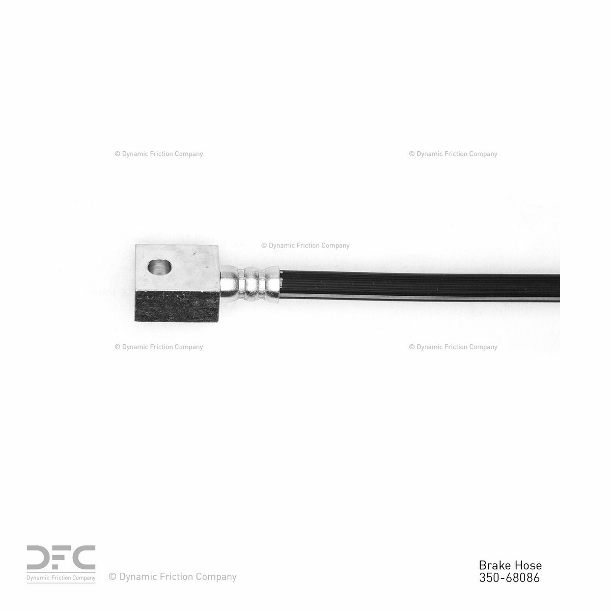 Dynamic Friction Company Brake Hydraulic Hose 350-68086