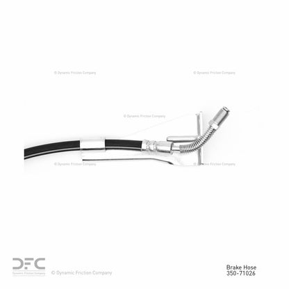 Dynamic Friction Company Brake Hydraulic Hose 350-71026
