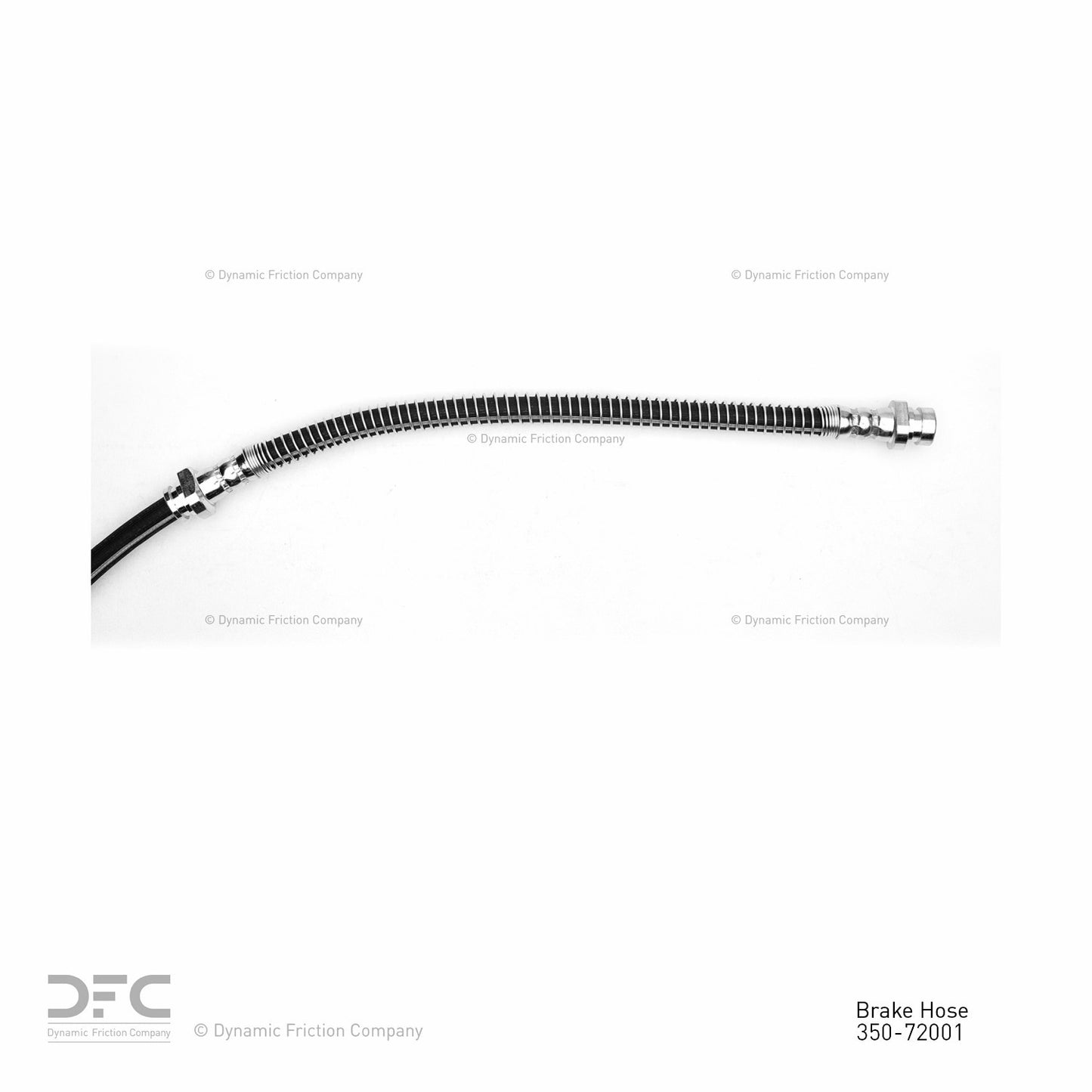 Dynamic Friction Company Brake Hydraulic Hose 350-72001