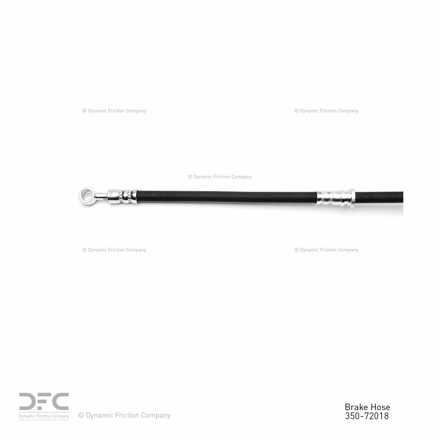 Dynamic Friction Company Brake Hydraulic Hose 350-72018