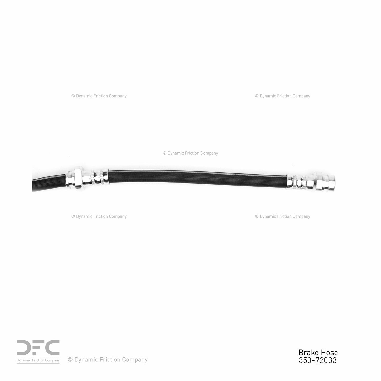 Dynamic Friction Company Brake Hydraulic Hose 350-72033