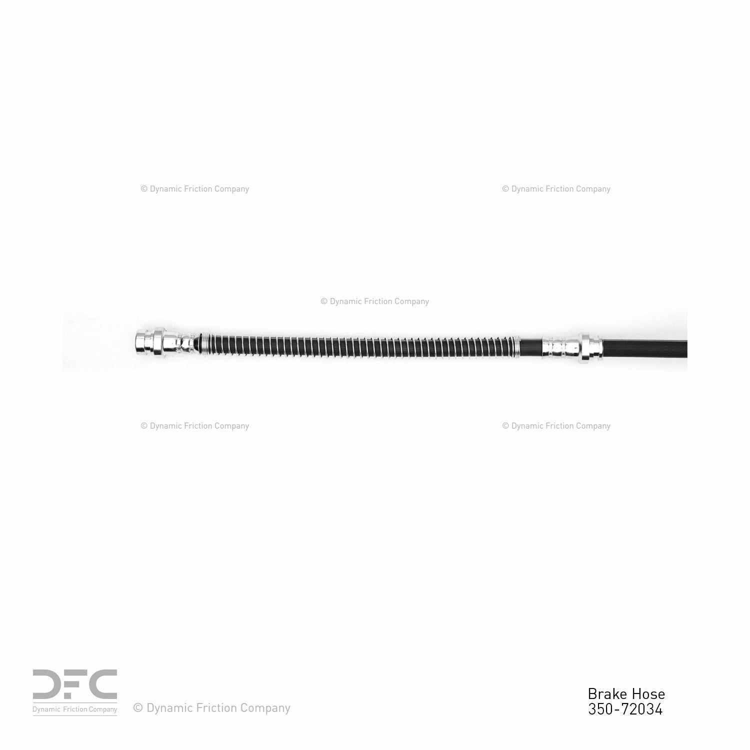 Dynamic Friction Company Brake Hydraulic Hose 350-72034