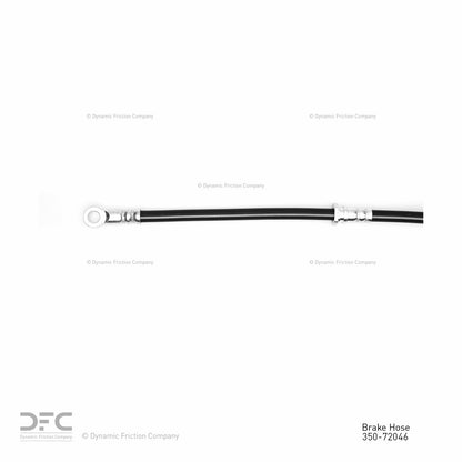 Dynamic Friction Company Brake Hydraulic Hose 350-72046