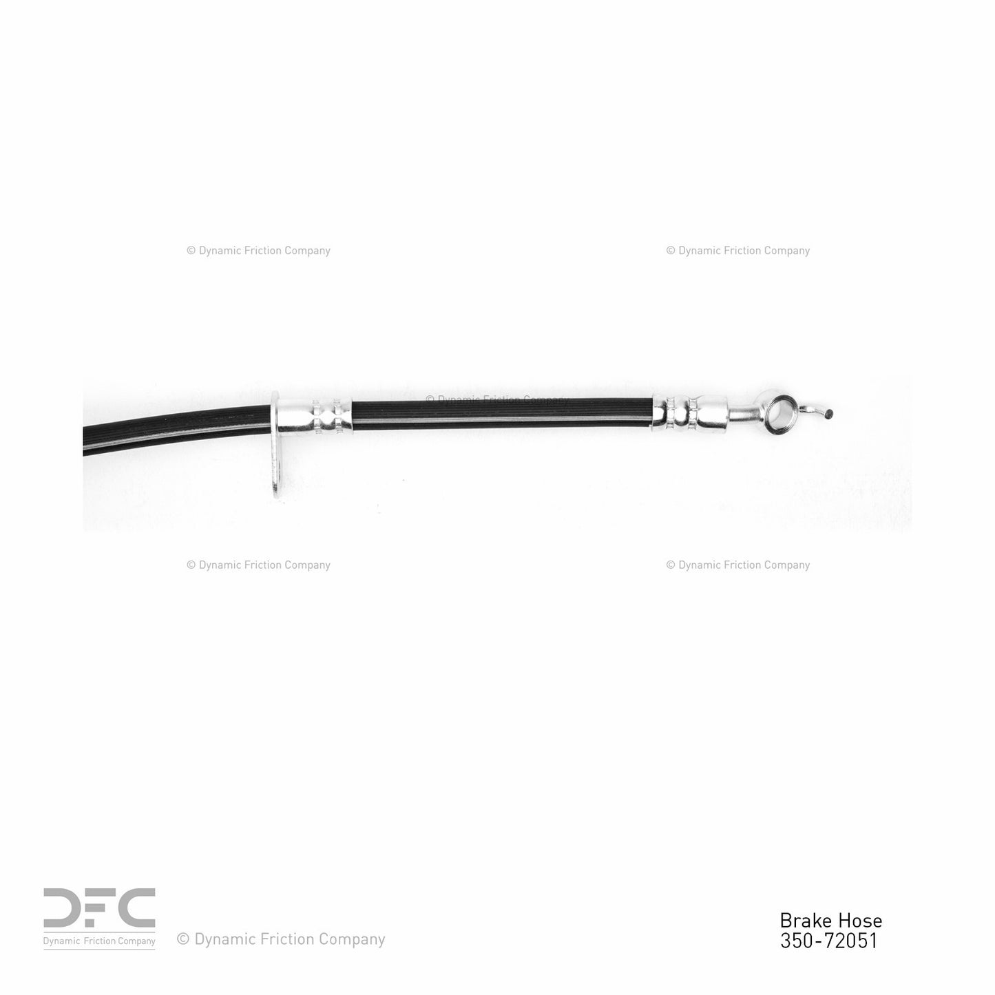 Dynamic Friction Company Brake Hydraulic Hose 350-72051