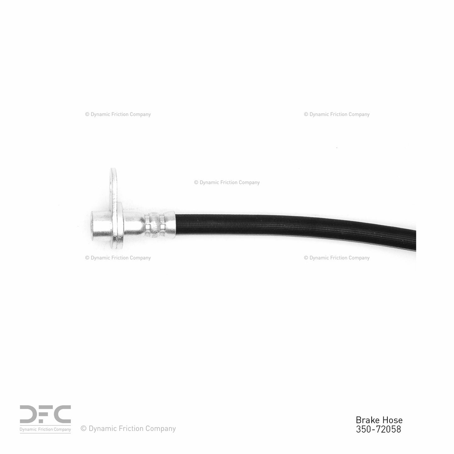 Dynamic Friction Company Brake Hydraulic Hose 350-72058