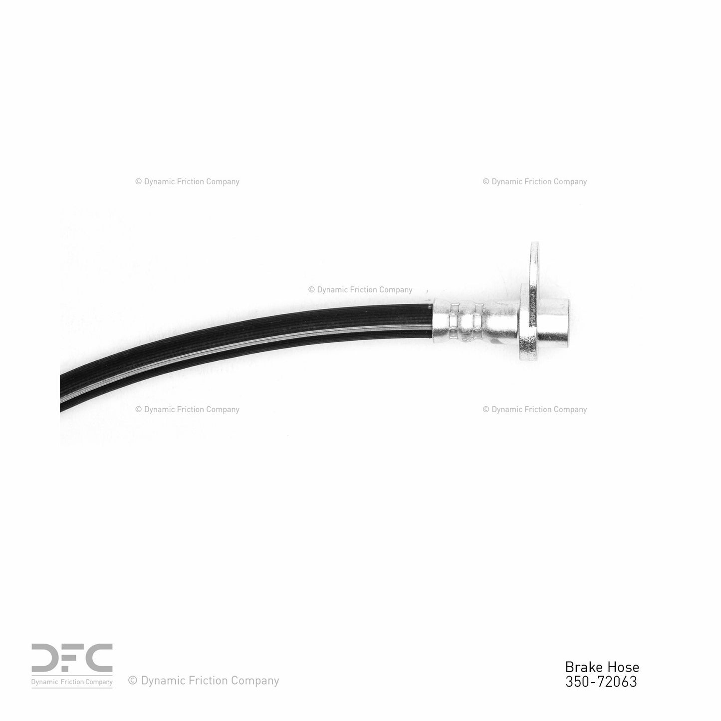 Dynamic Friction Company Brake Hydraulic Hose 350-72063