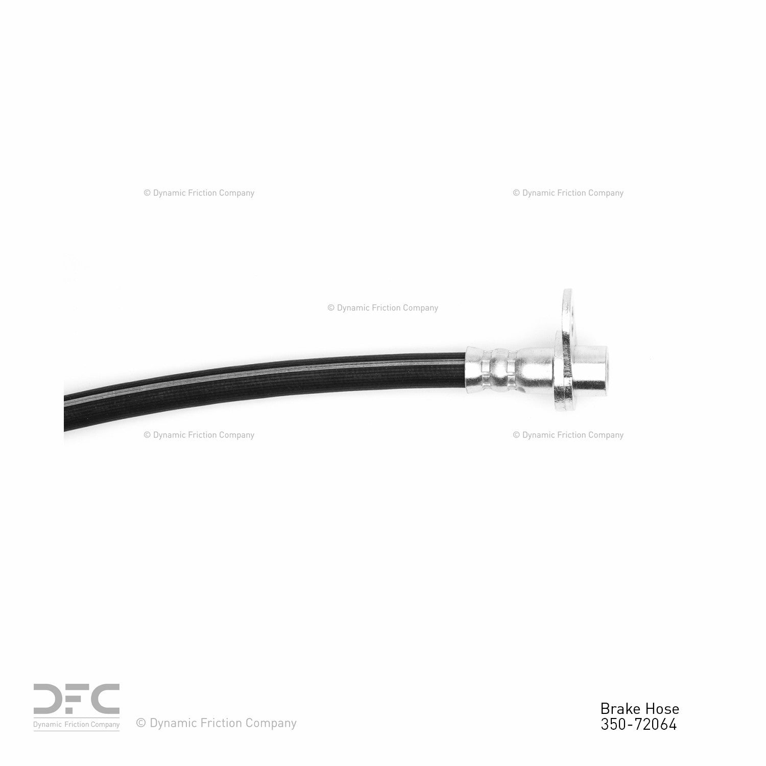 Dynamic Friction Company Brake Hydraulic Hose 350-72064
