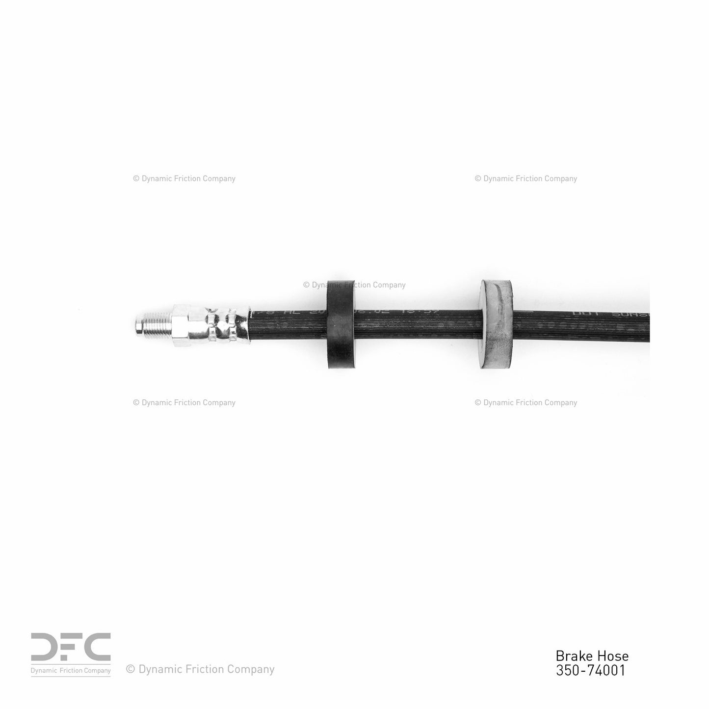 Dynamic Friction Company Brake Hydraulic Hose 350-74001