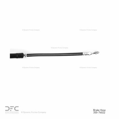 Dynamic Friction Company Brake Hydraulic Hose 350-74022