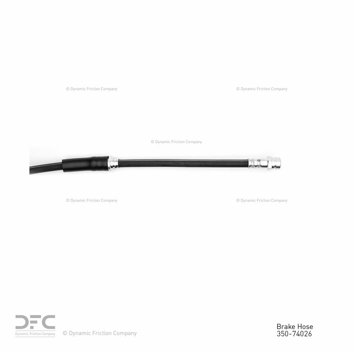 Dynamic Friction Company Brake Hydraulic Hose 350-74026