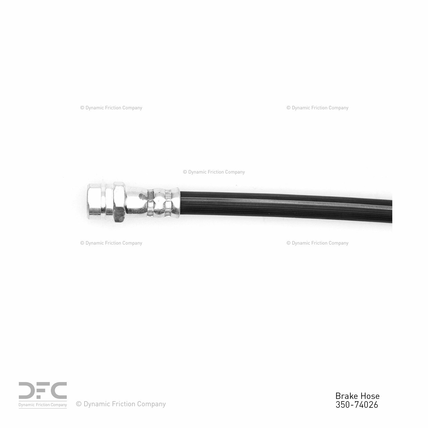 Dynamic Friction Company Brake Hydraulic Hose 350-74026