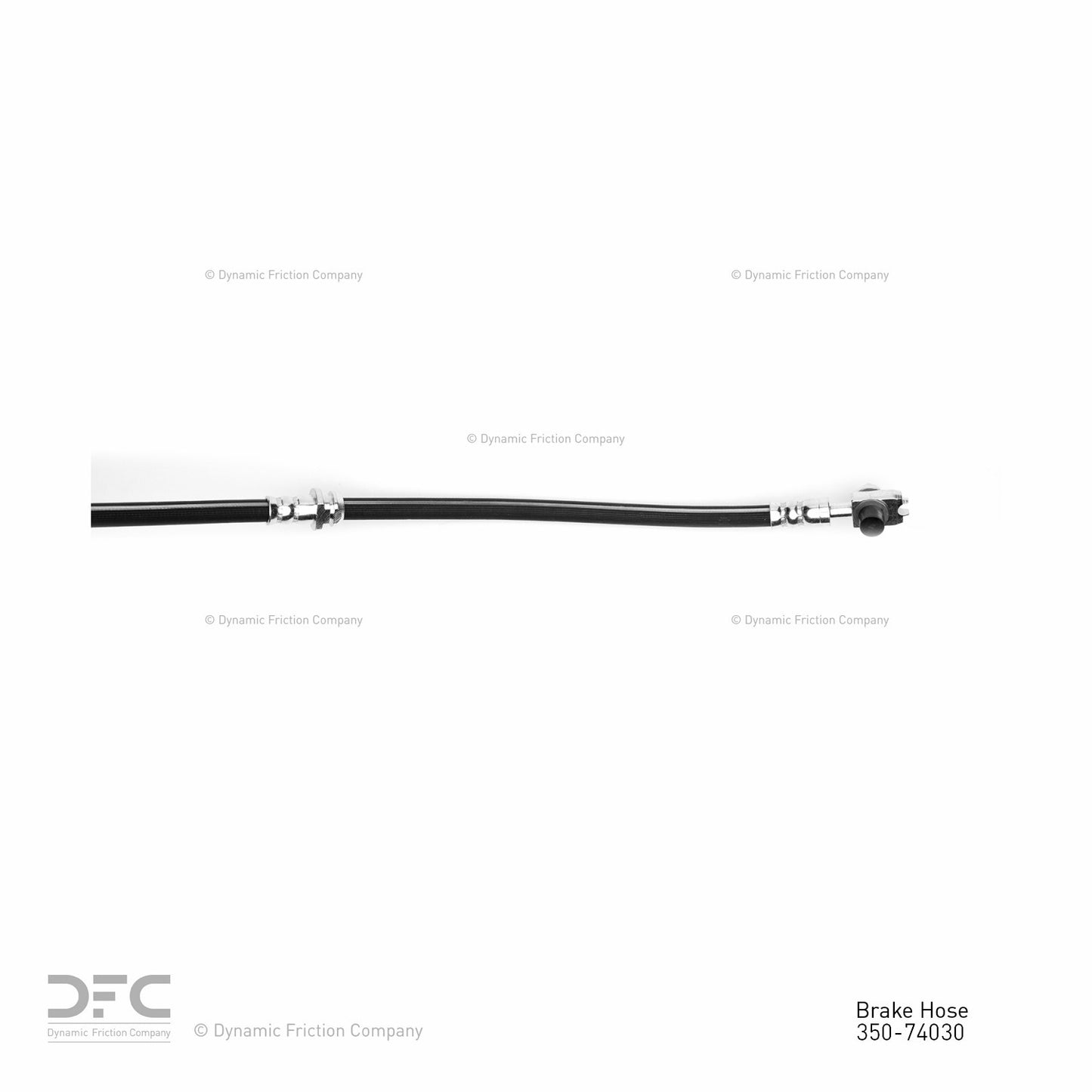 Dynamic Friction Company Brake Hydraulic Hose 350-74030