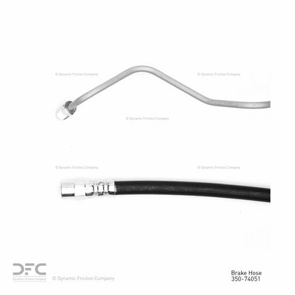 Dynamic Friction Company Brake Hydraulic Hose 350-74051