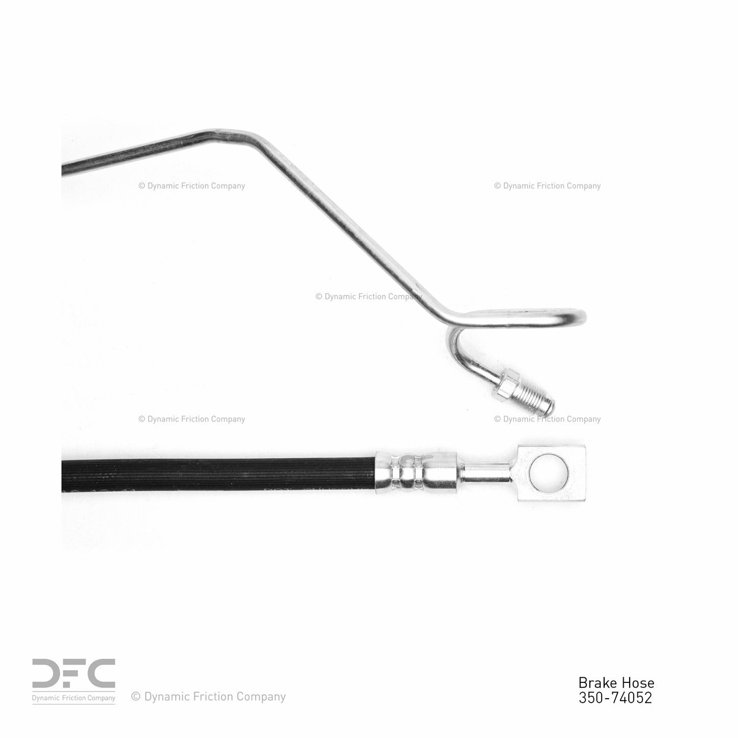 Dynamic Friction Company Brake Hydraulic Hose 350-74052