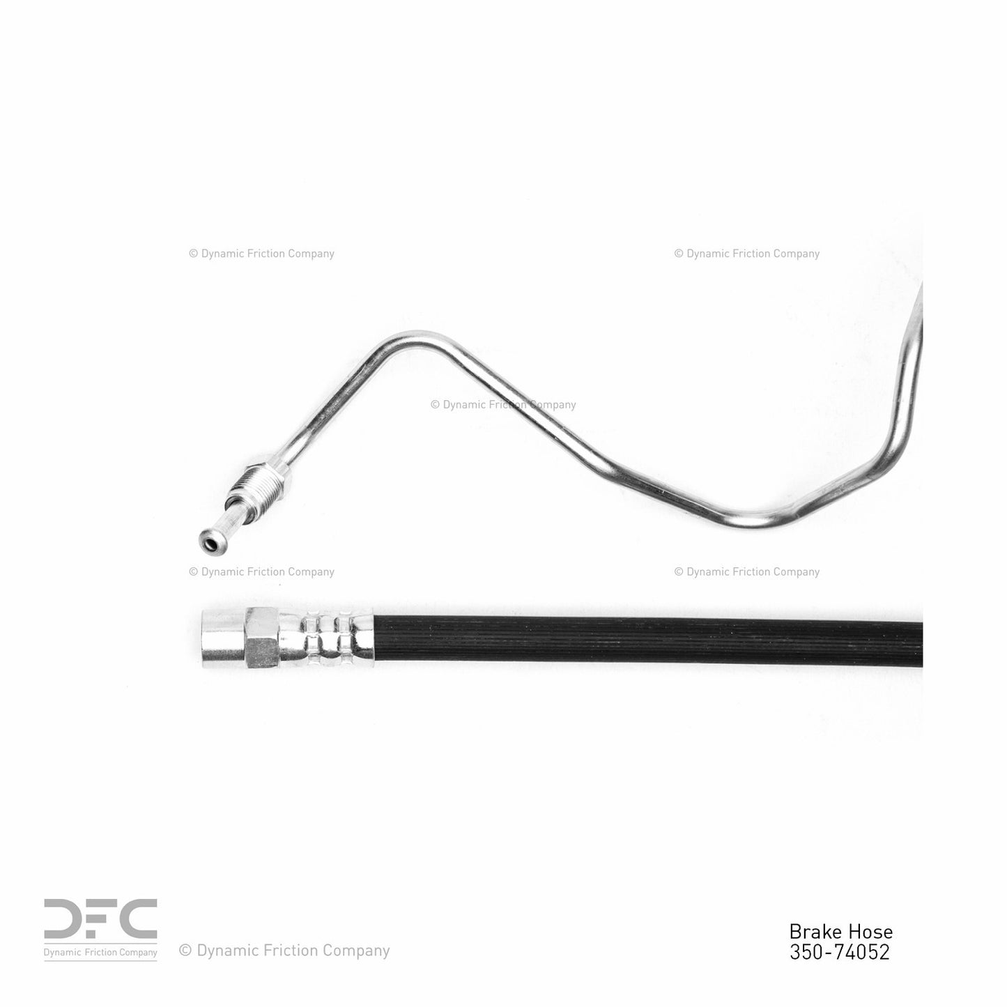 Dynamic Friction Company Brake Hydraulic Hose 350-74052