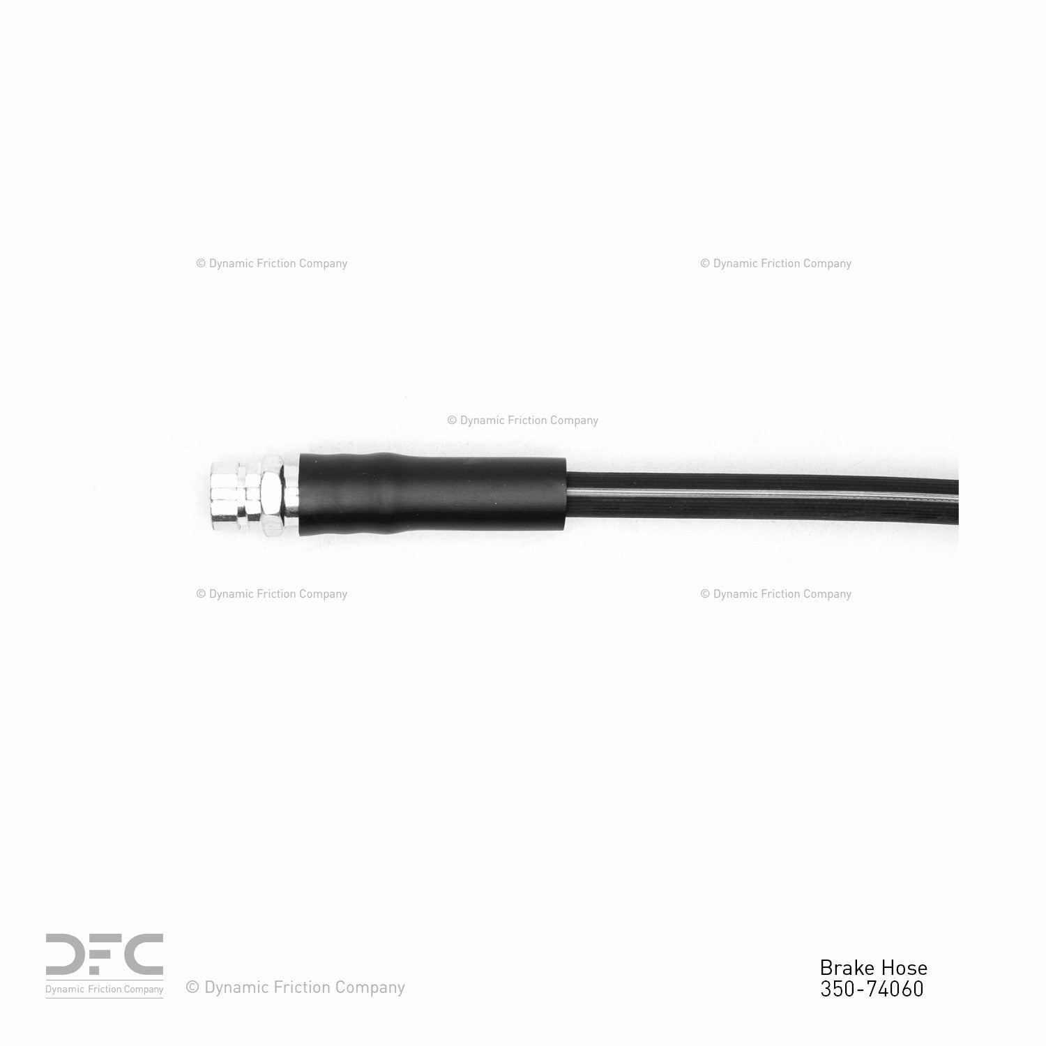 Dynamic Friction Company Brake Hydraulic Hose 350-74060