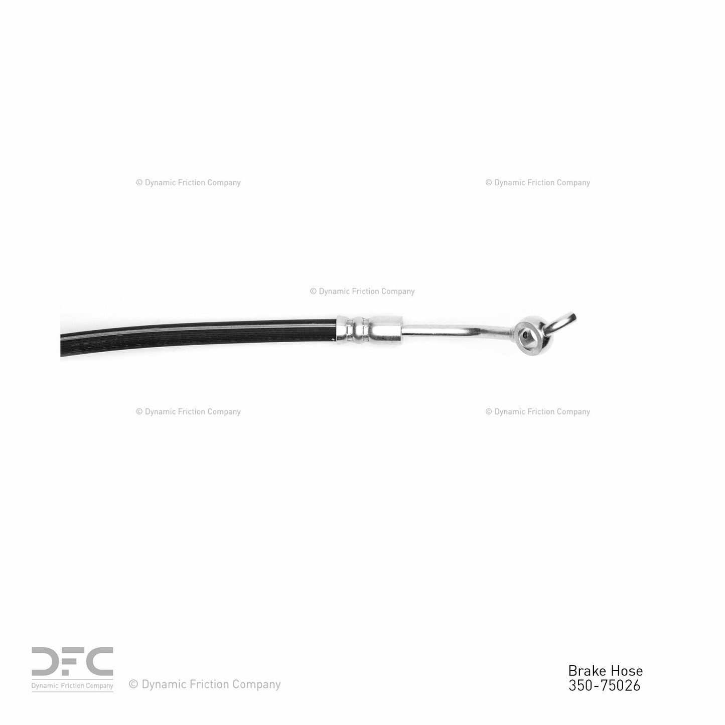 Dynamic Friction Company Brake Hydraulic Hose 350-75026