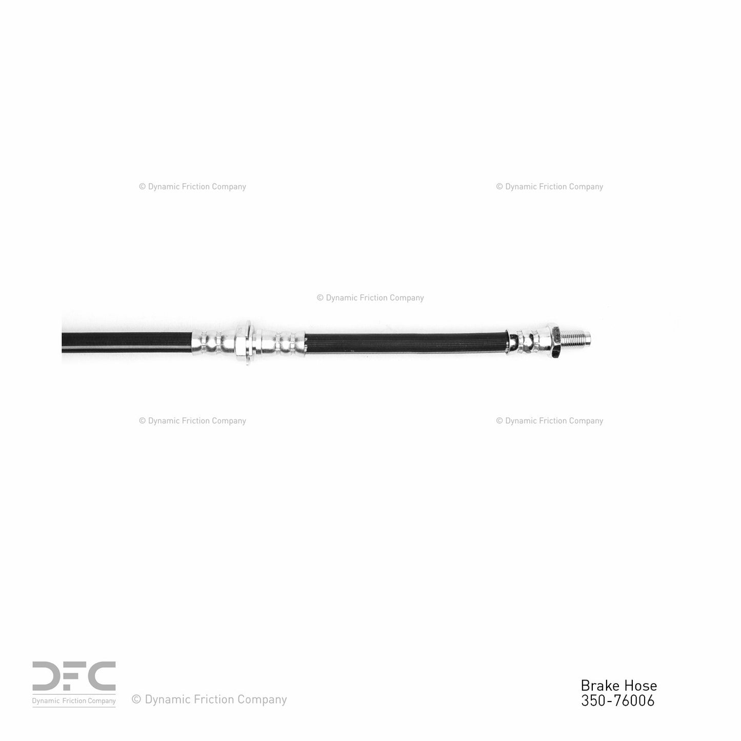 Dynamic Friction Company Brake Hydraulic Hose 350-76006