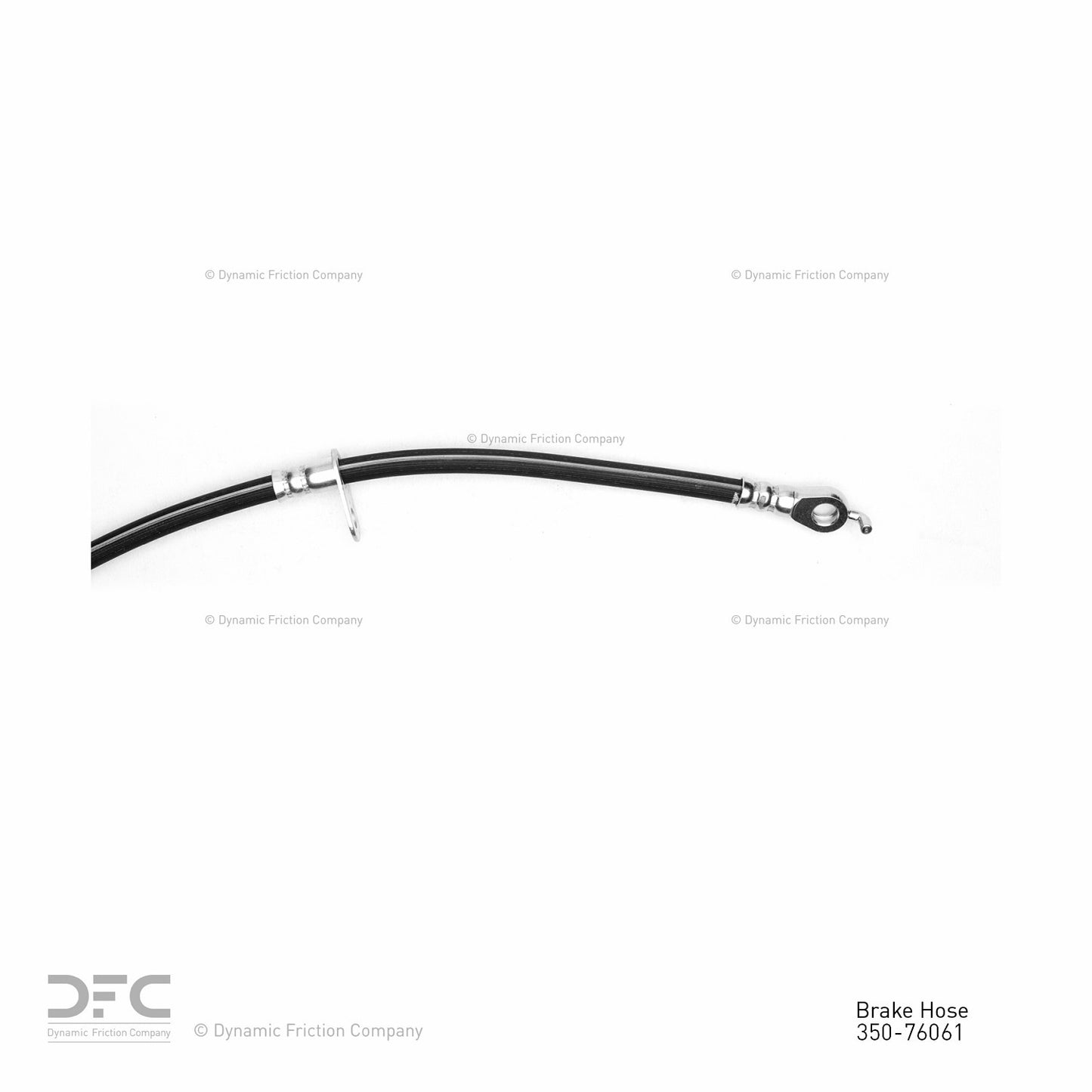 Dynamic Friction Company Brake Hydraulic Hose 350-76061