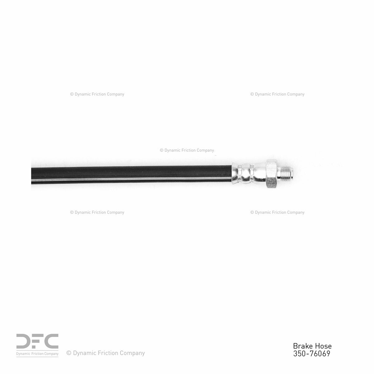 Dynamic Friction Company Brake Hydraulic Hose 350-76069