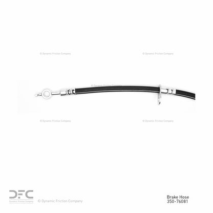 Dynamic Friction Company Brake Hydraulic Hose 350-76081