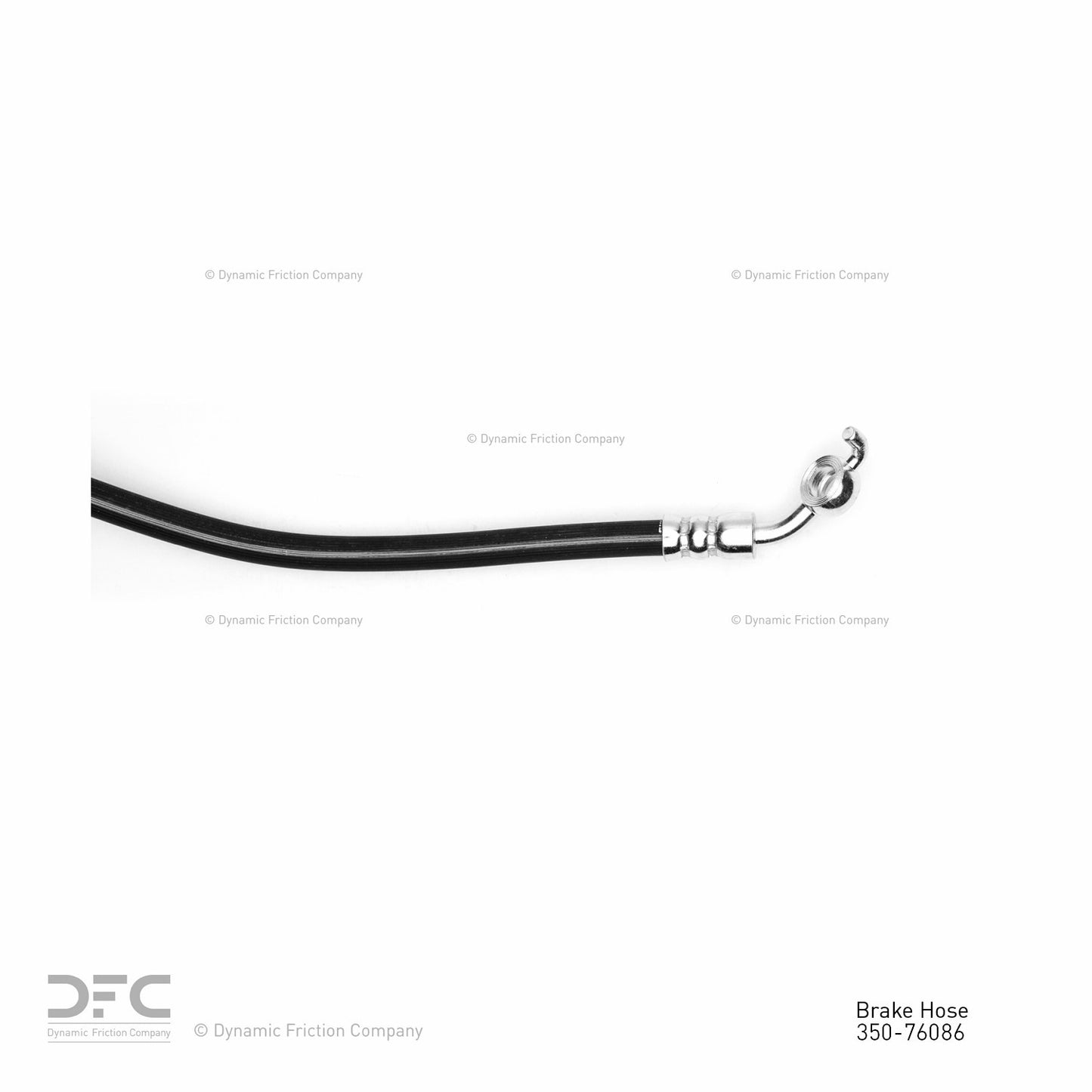 Dynamic Friction Company Brake Hydraulic Hose 350-76086