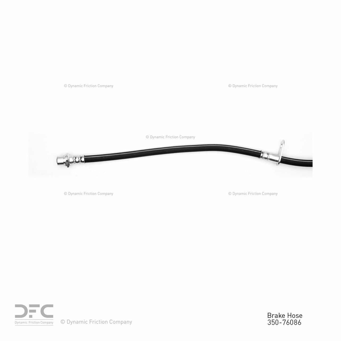 Dynamic Friction Company Brake Hydraulic Hose 350-76086