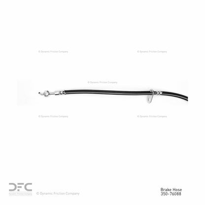 Dynamic Friction Company Brake Hydraulic Hose 350-76088