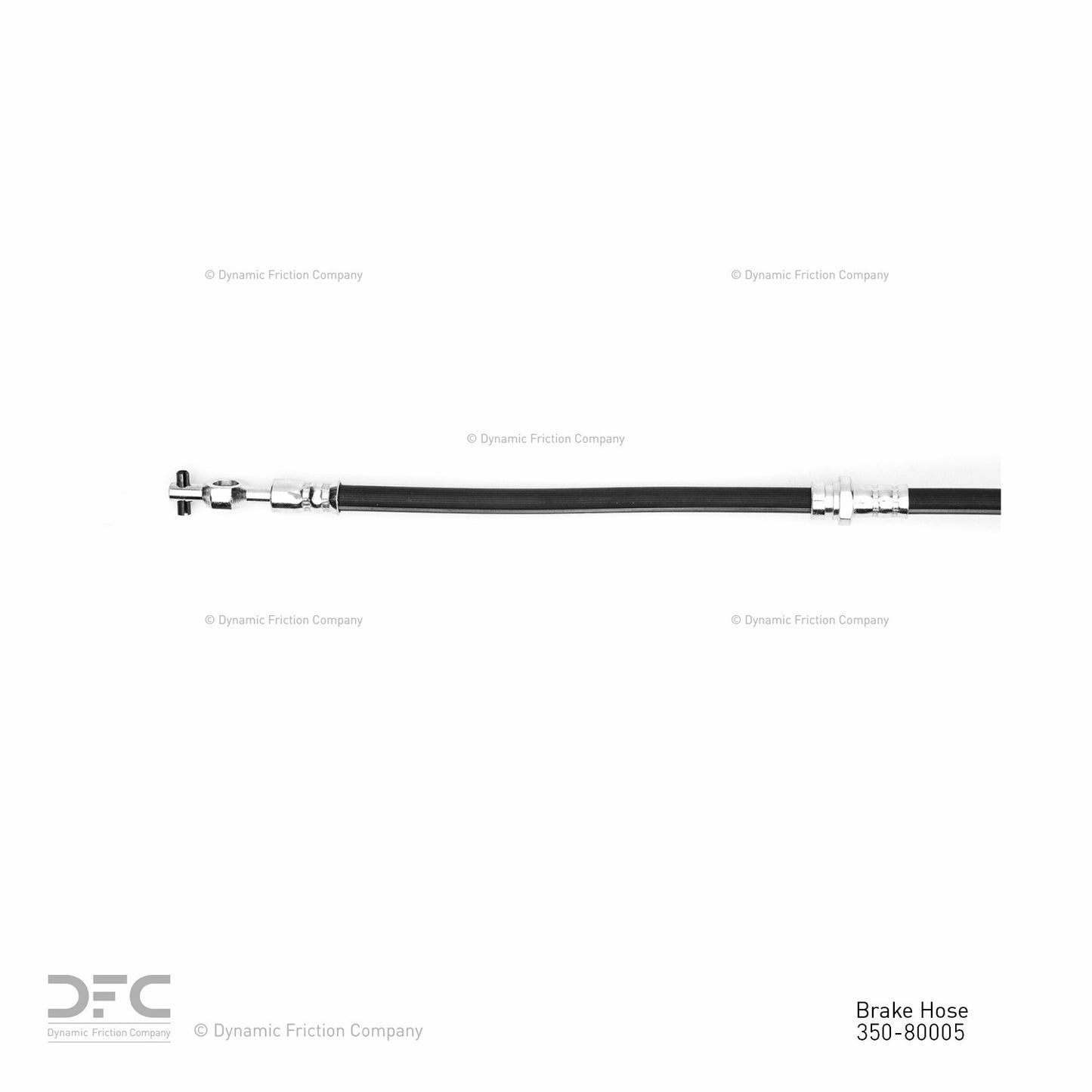 Dynamic Friction Company Brake Hydraulic Hose 350-80005