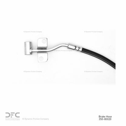 Dynamic Friction Company Brake Hydraulic Hose 350-80020