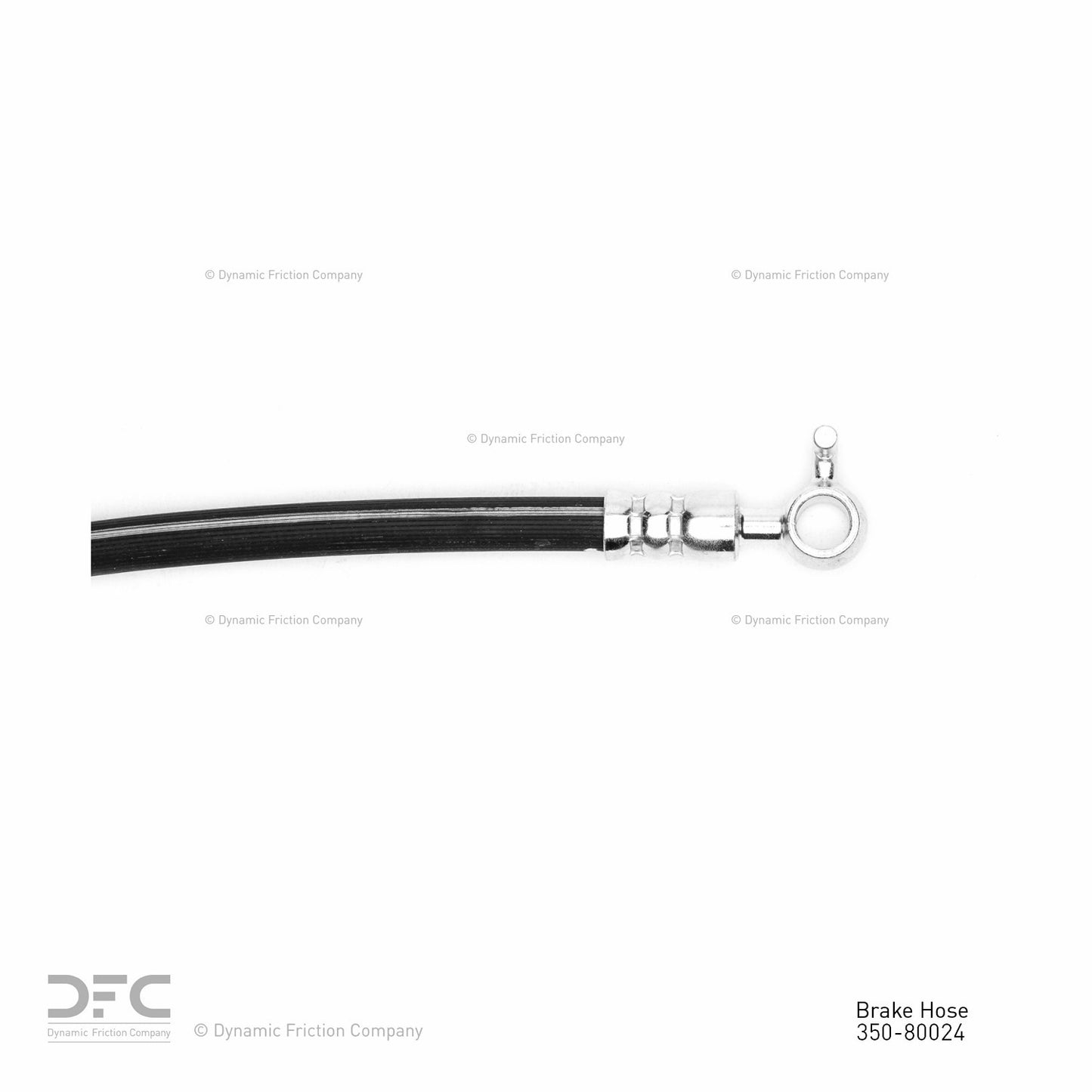 Dynamic Friction Company Brake Hydraulic Hose 350-80024
