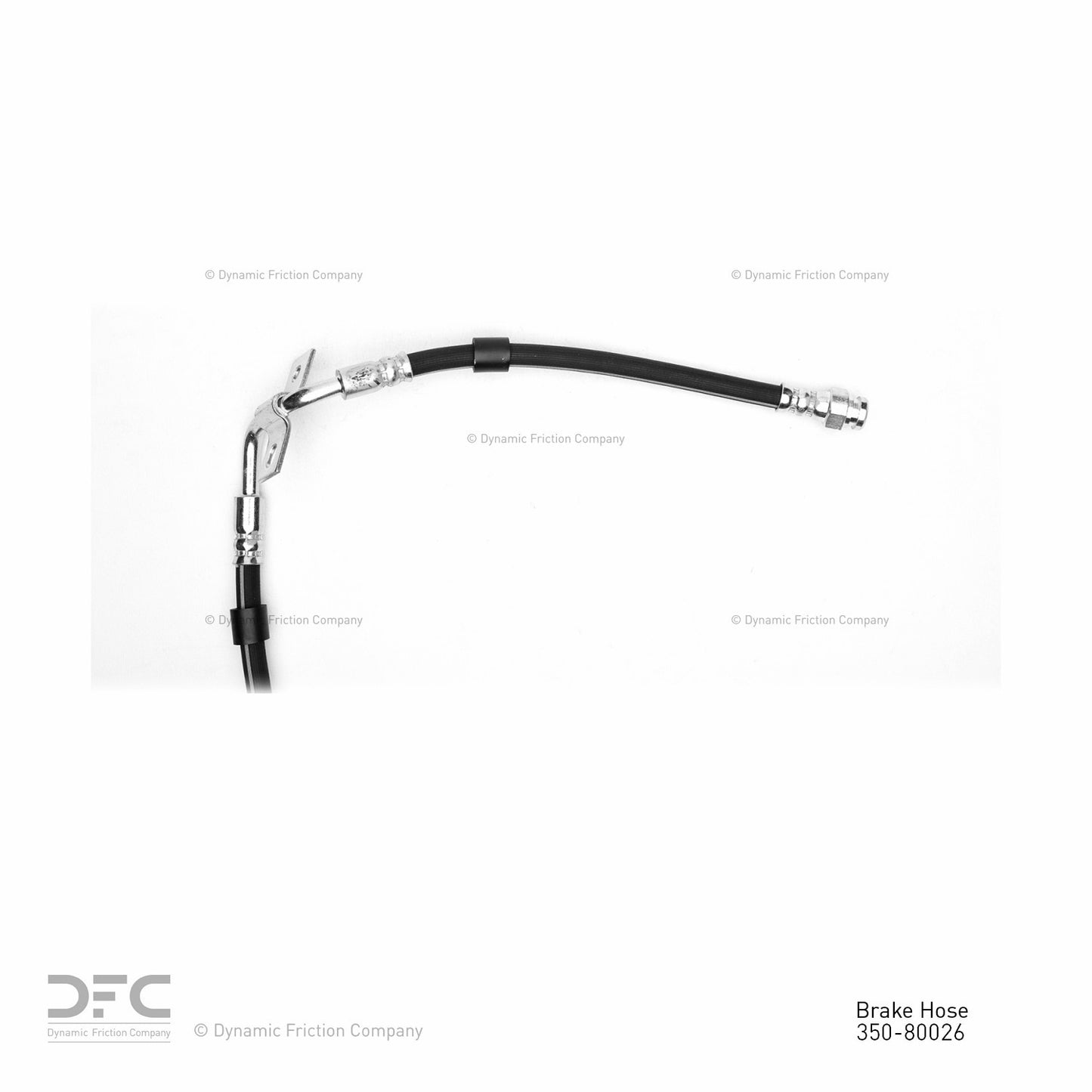 Dynamic Friction Company Brake Hydraulic Hose 350-80026