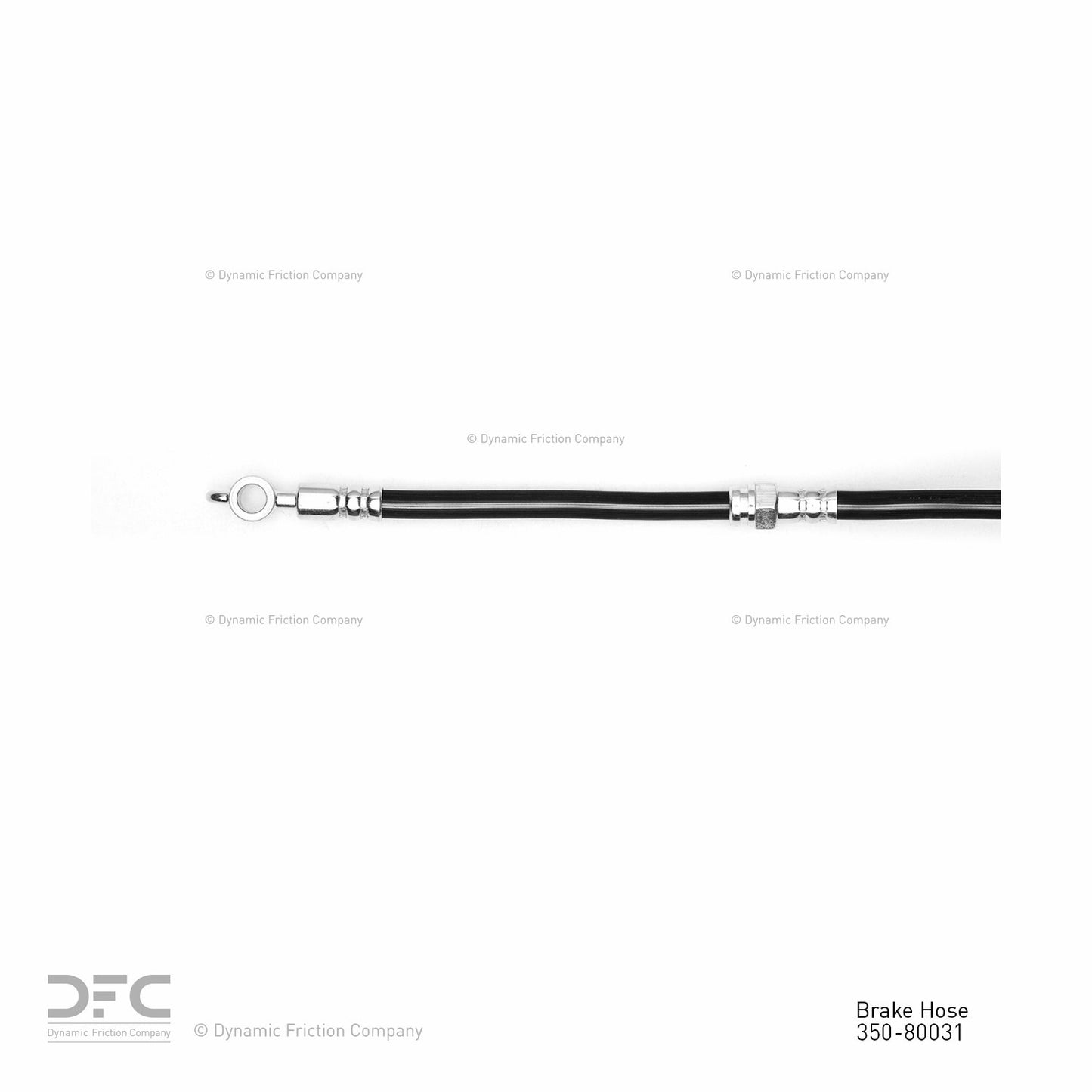 Dynamic Friction Company Brake Hydraulic Hose 350-80031