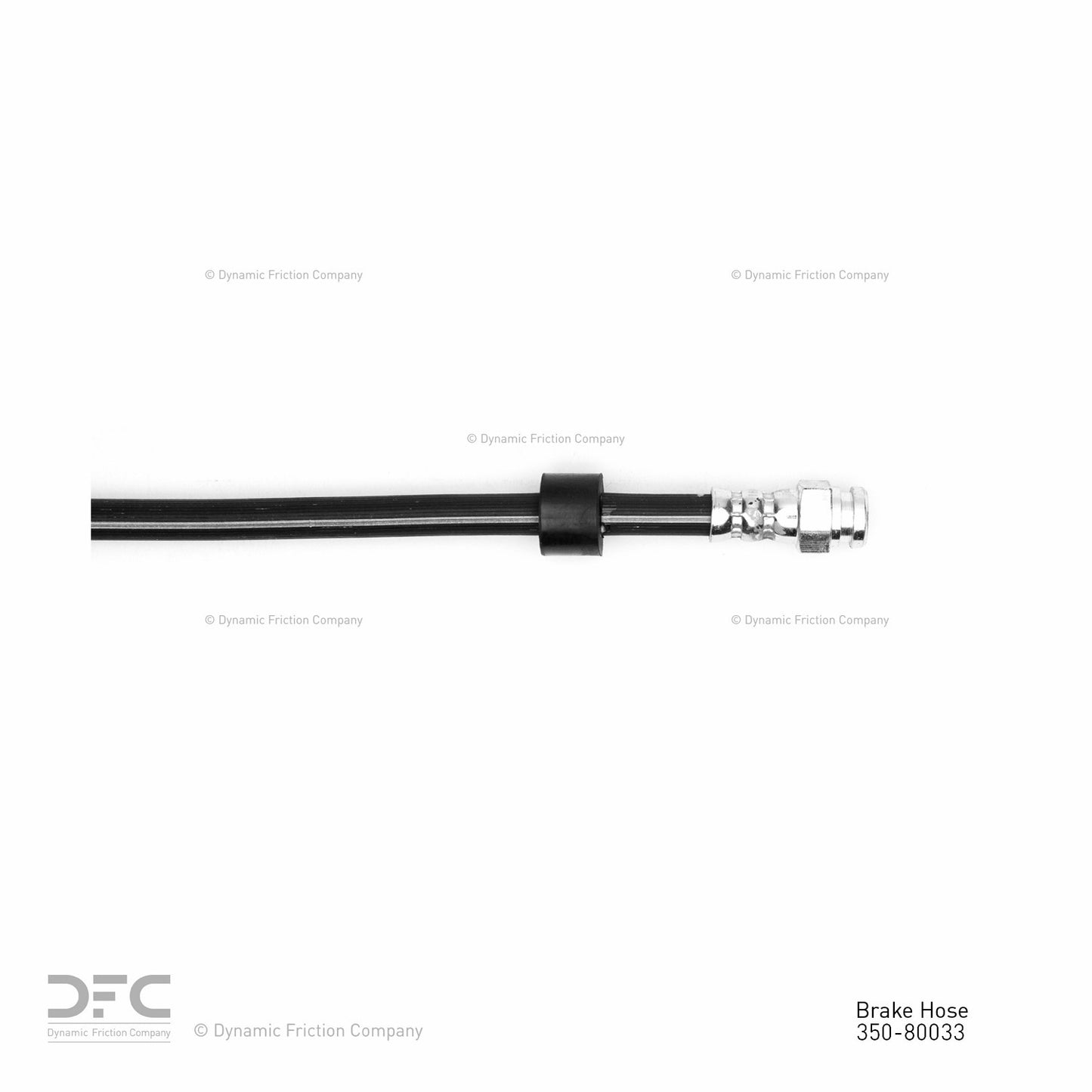 Dynamic Friction Company Brake Hydraulic Hose 350-80033