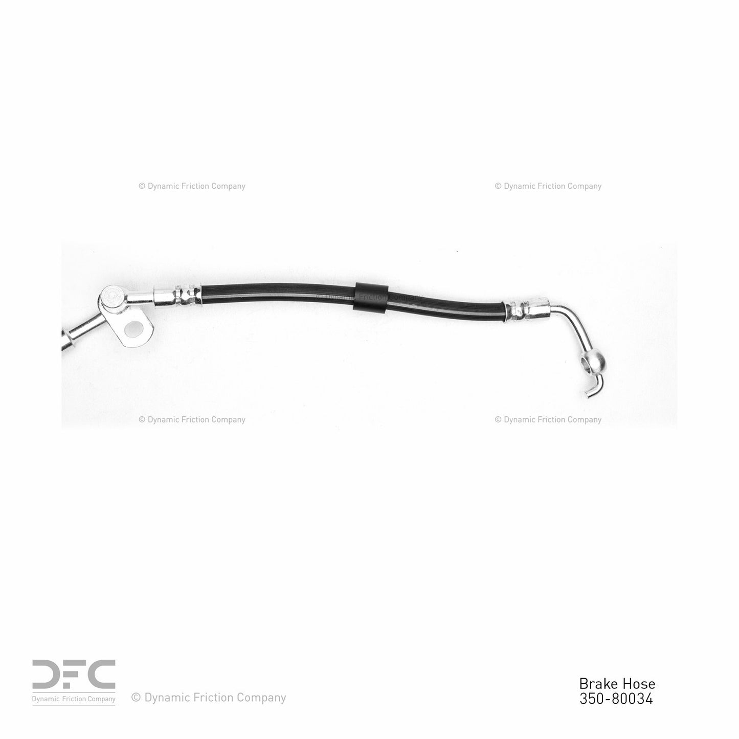 Dynamic Friction Company Brake Hydraulic Hose 350-80034