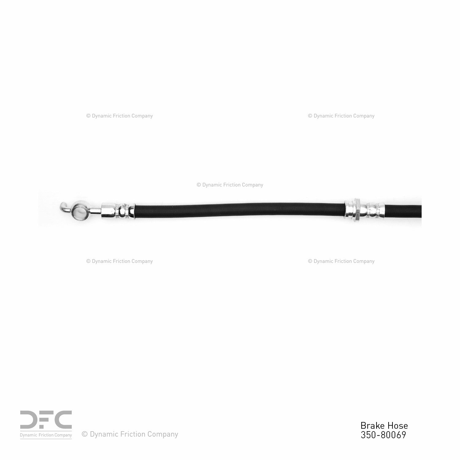 Dynamic Friction Company Brake Hydraulic Hose 350-80069