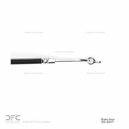 Dynamic Friction Company Brake Hydraulic Hose 350-80071
