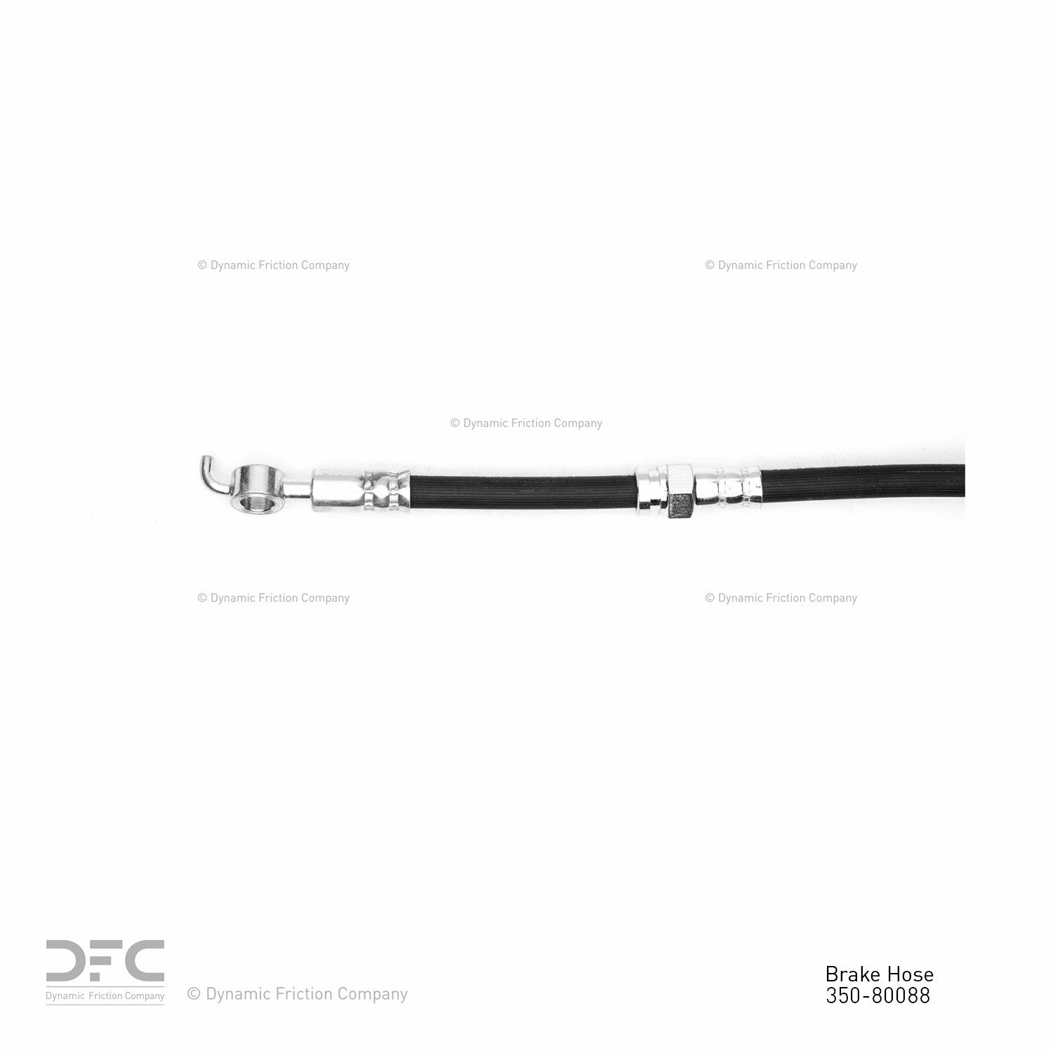 Dynamic Friction Company Brake Hydraulic Hose 350-80088