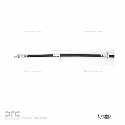 Dynamic Friction Company Brake Hydraulic Hose 350-91005