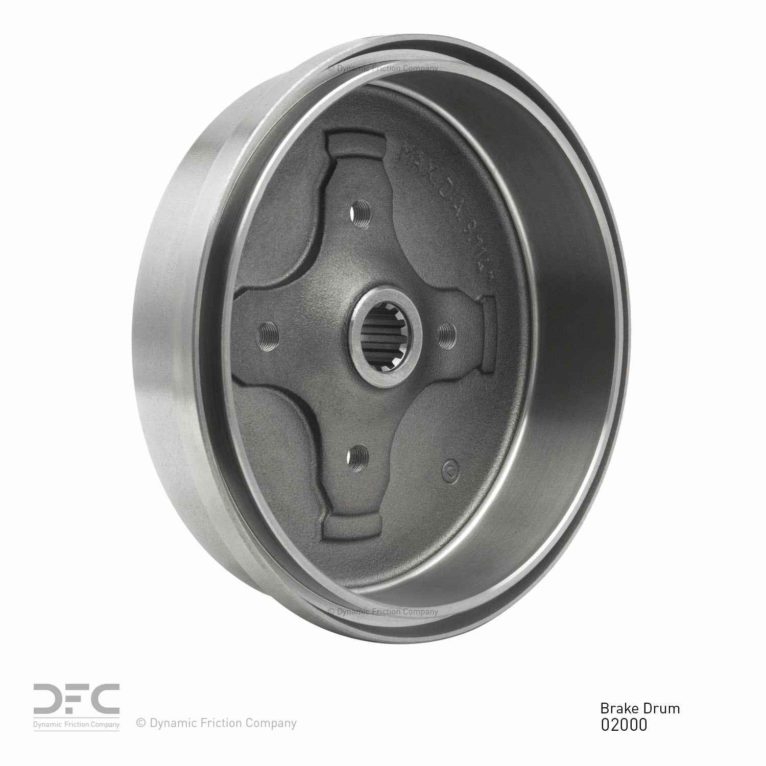 Dynamic Friction Company Brake Drum 365-02000