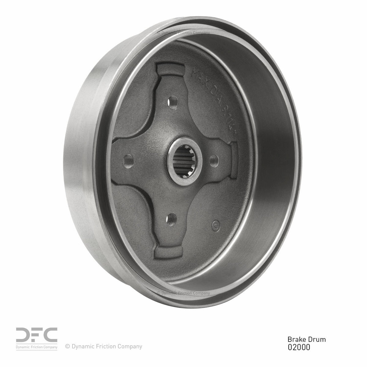 Dynamic Friction Company Brake Drum 365-02000