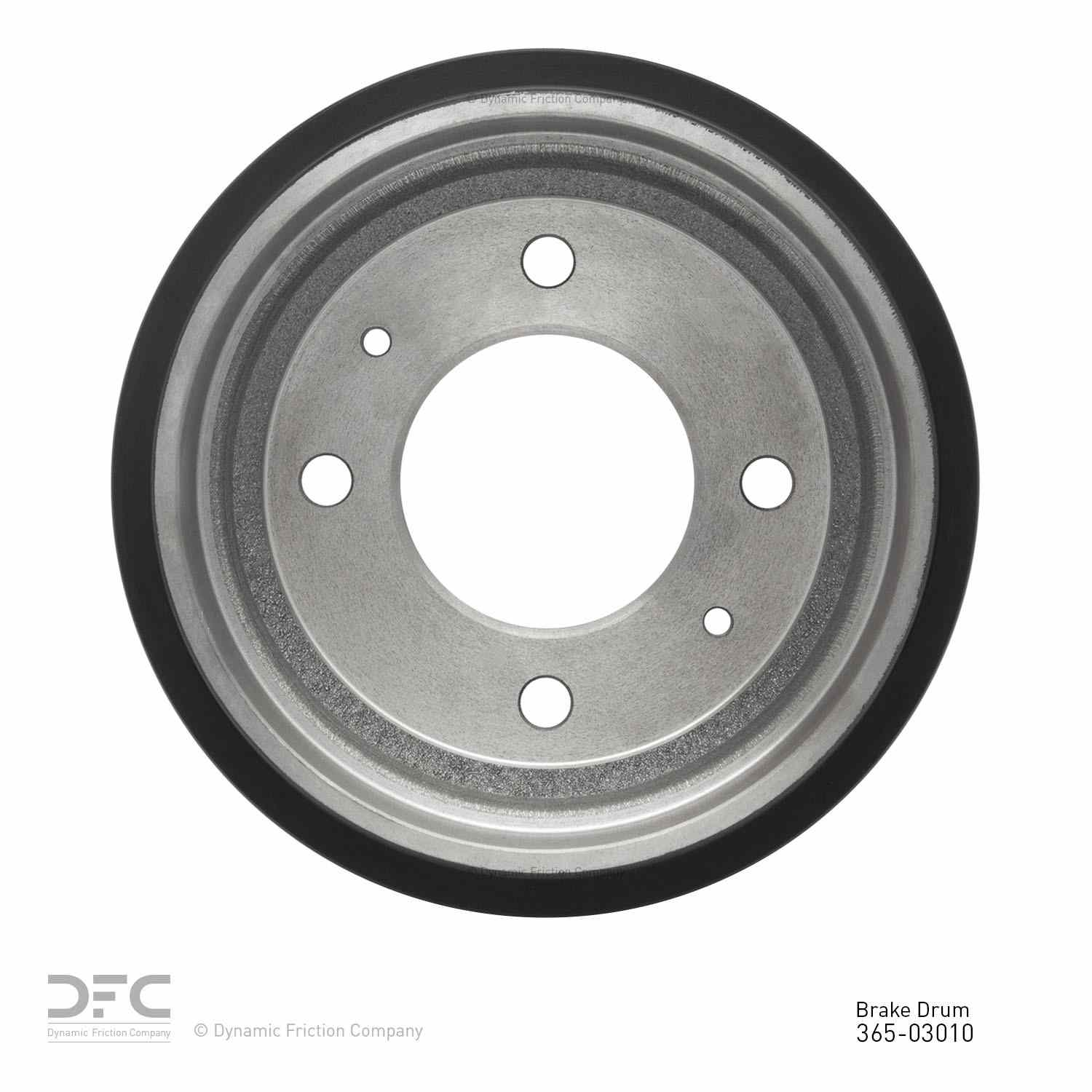 Dynamic Friction Company Brake Drum 365-03010