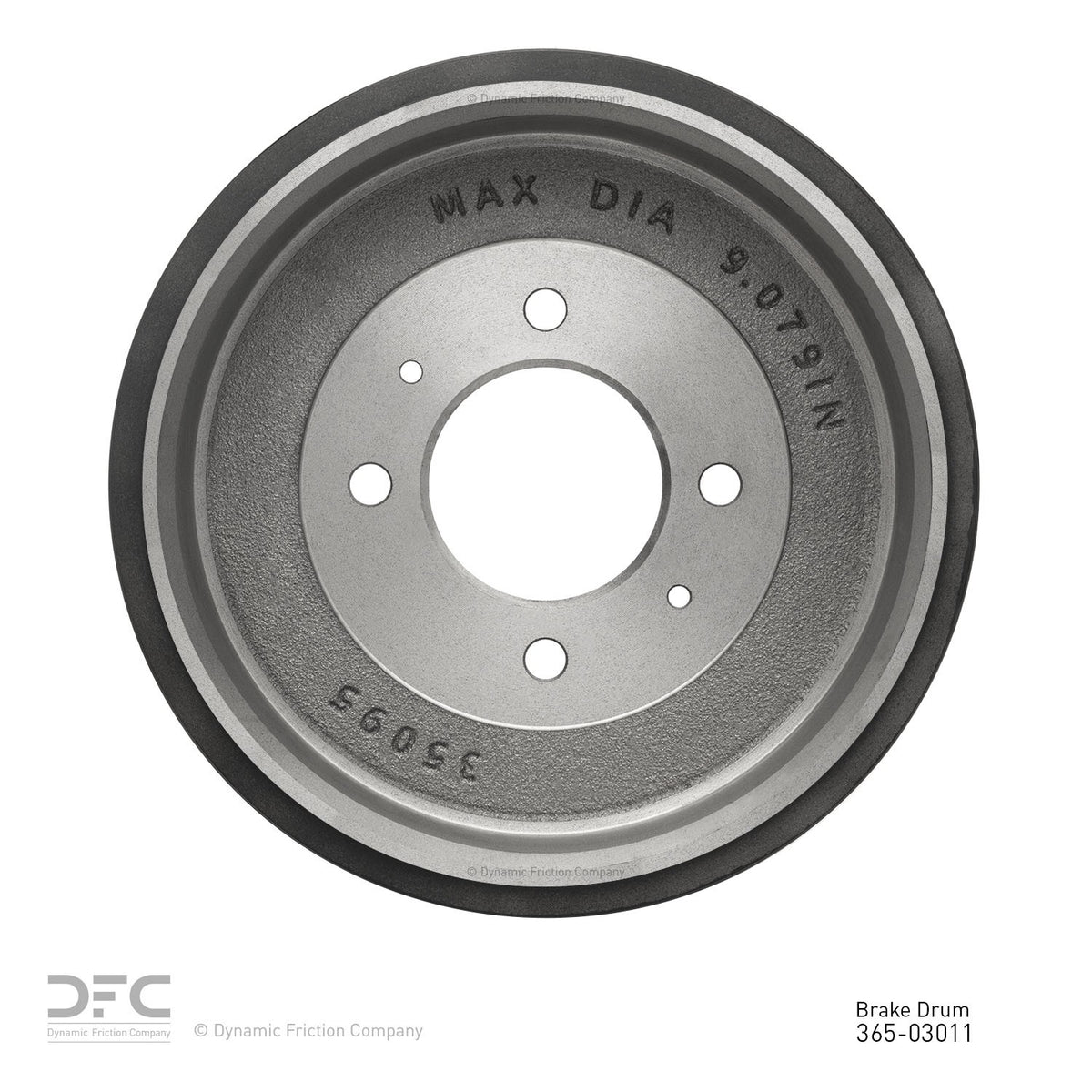 DFC 99-02 Hyundai Sonata Rear True Balanced Brake Drum 365-03011