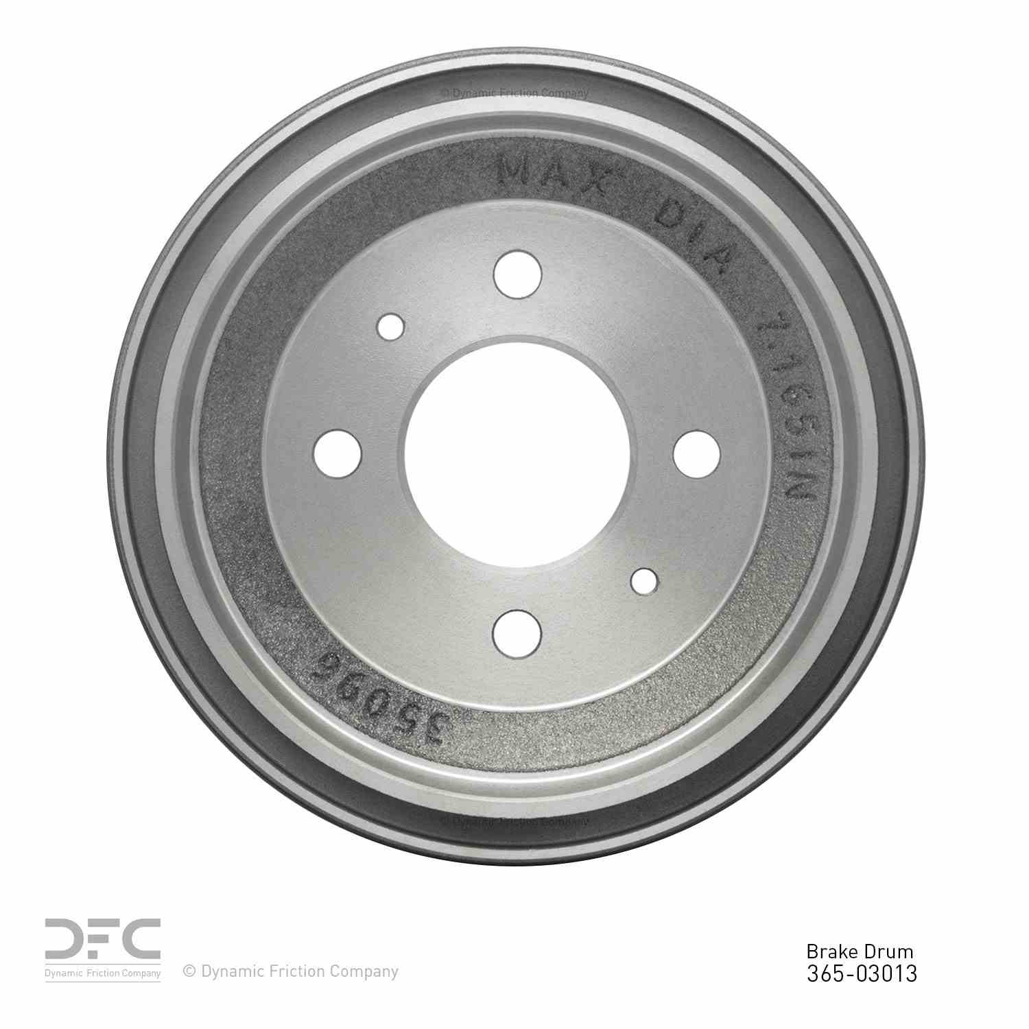 Dynamic Friction Company Brake Drum 365-03013