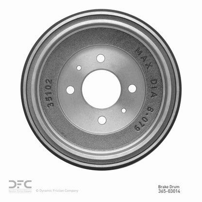 Dynamic Friction Company Brake Drum 365-03014