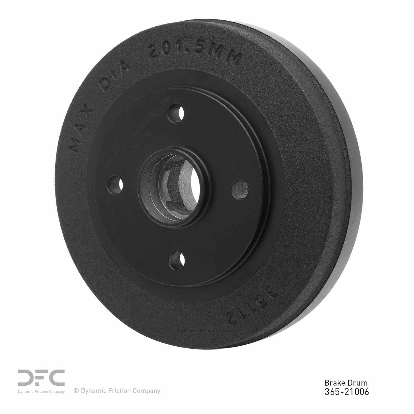Dynamic Friction Company Brake Drum 365-21006